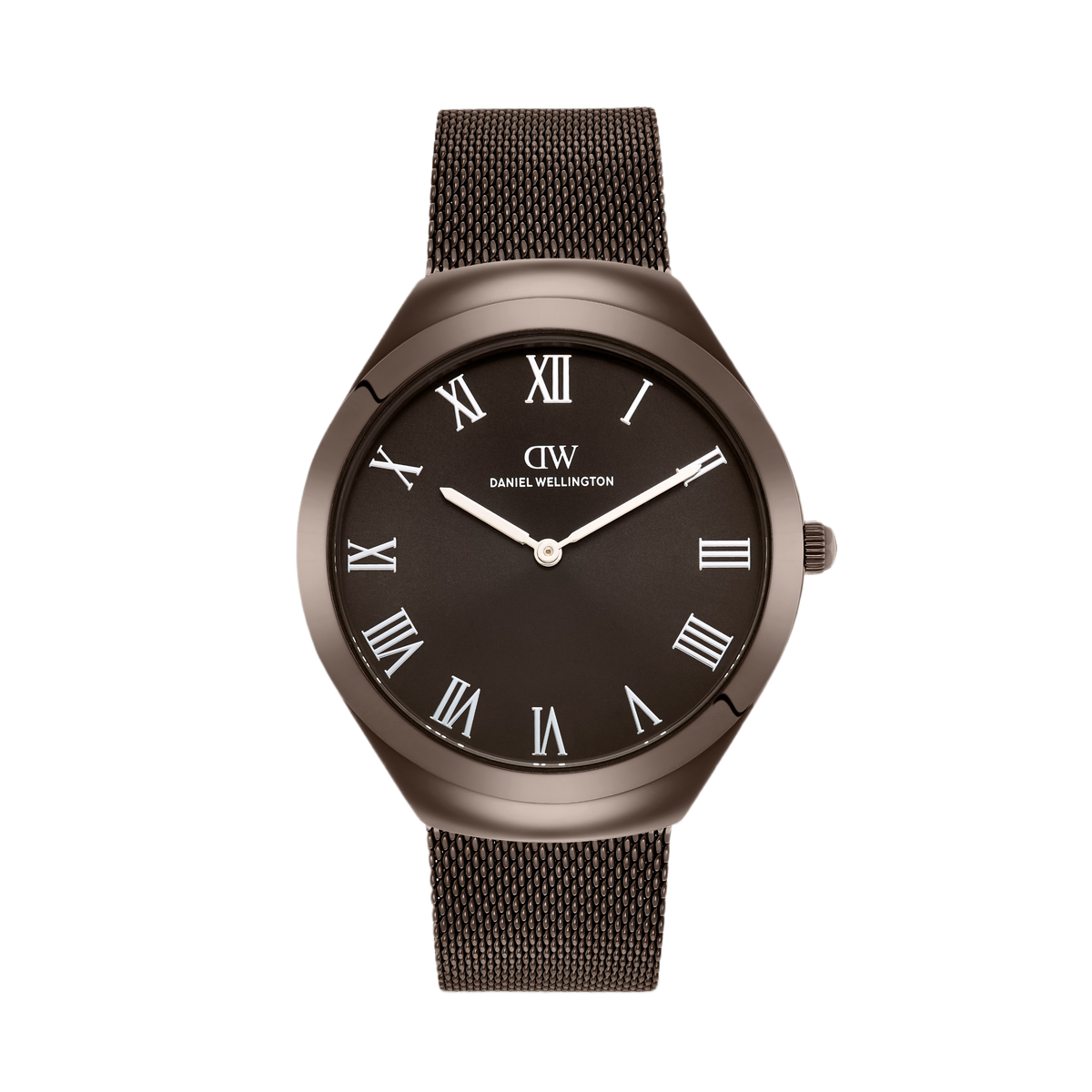 Daniel Wellington Round 41mm Brown Dial Analog Men Watch - DW0DG2700