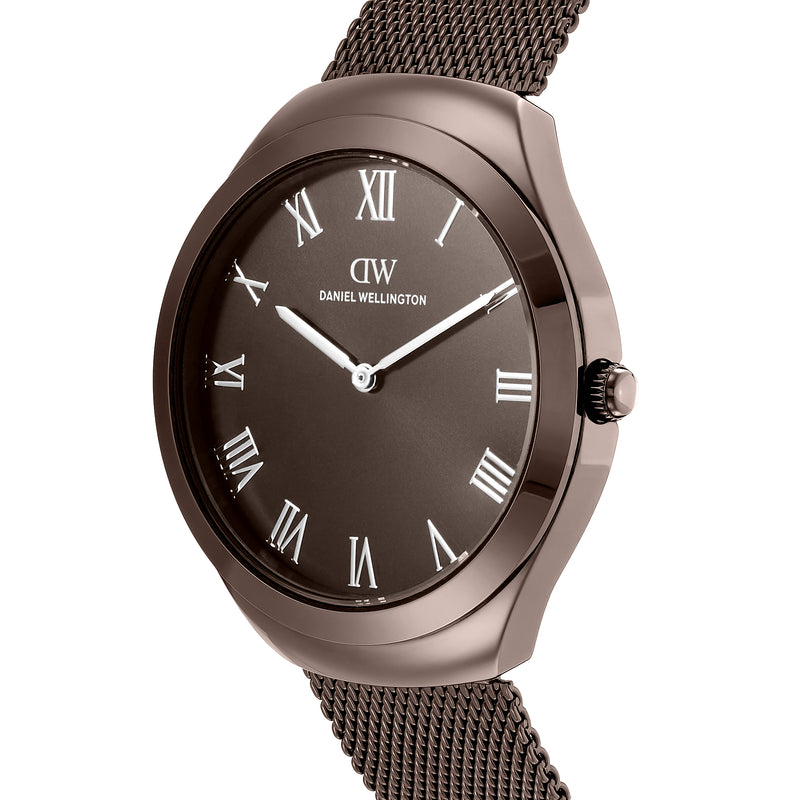 Daniel Wellington Round 41mm Brown Dial Analog Men Watch - DW0DG2700 Watch Daniel Wellington