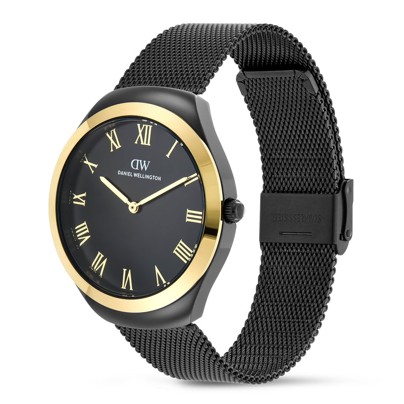 Daniel Wellington Round 41mm Black Dial Analog Men Watch - DW0DG2702 Watch Daniel Wellington