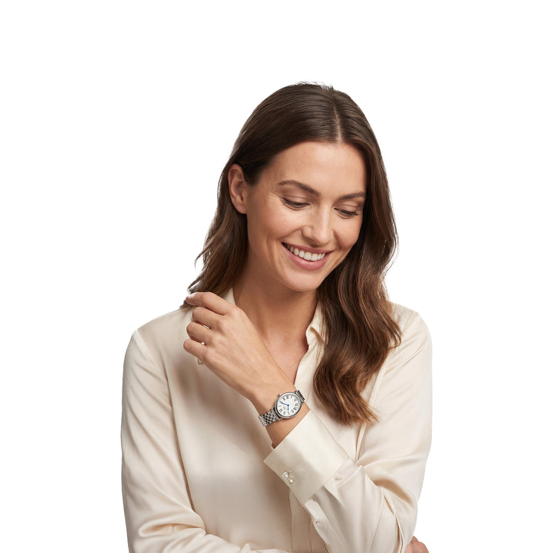 Daniel Wellington Oval 23mm White Dial Analog Women Watch - DW0DL0600 Watch Daniel Wellington