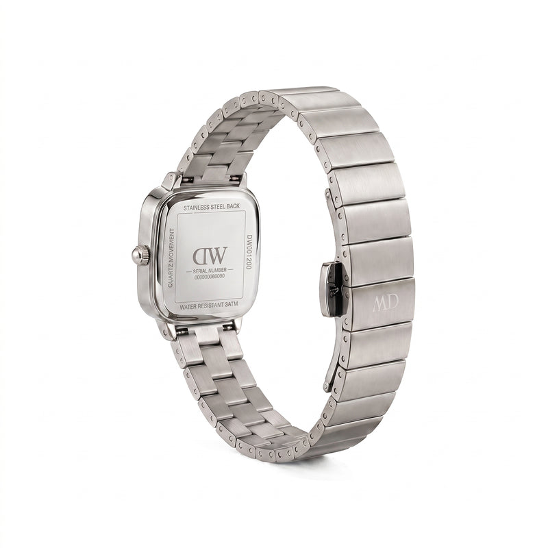Daniel Wellington Square 25mm Silver Dial Analog Women Watch - DW0DL1200 Watch Daniel Wellington