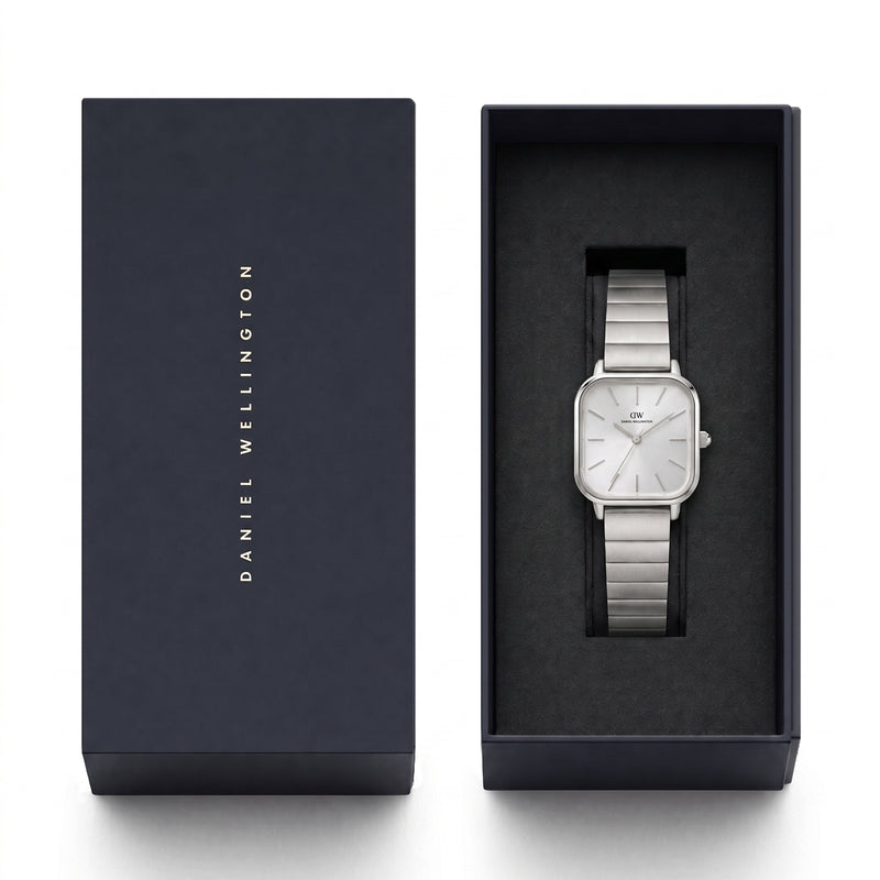 Daniel Wellington Square 25mm Silver Dial Analog Women Watch - DW0DL1200 Watch Daniel Wellington