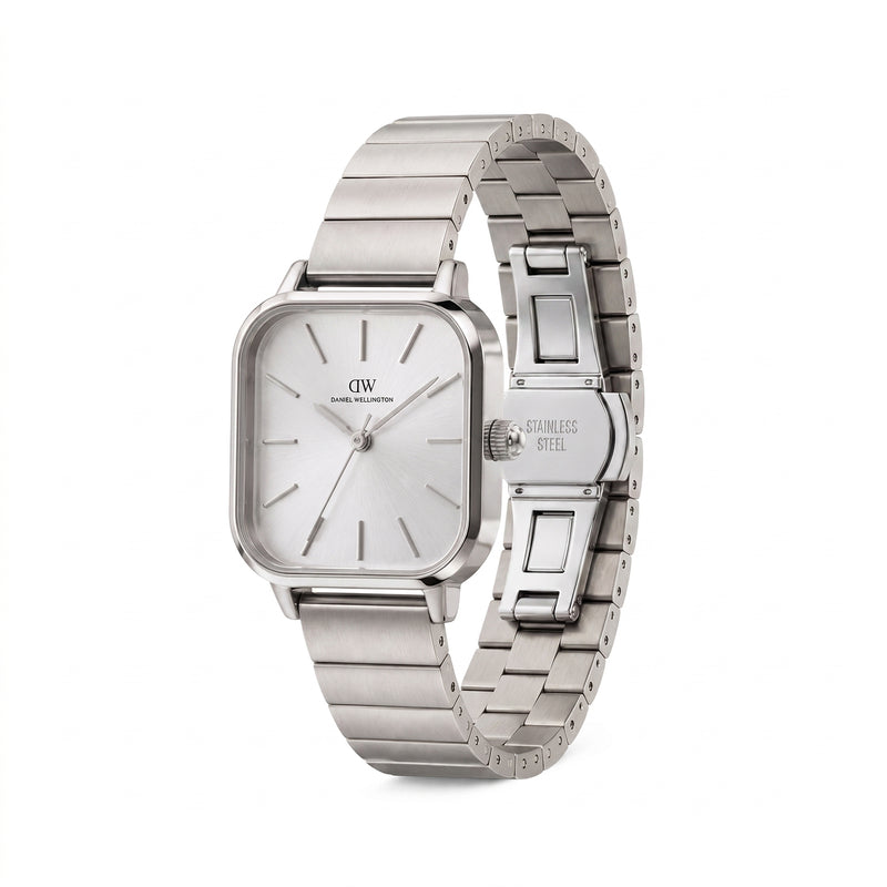 Daniel Wellington Square 25mm Silver Dial Analog Women Watch - DW0DL1200 Watch Daniel Wellington