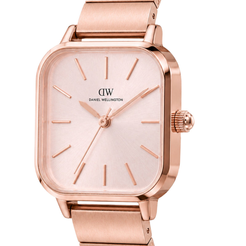 Daniel Wellington Square 25mm Gold-Tone Dial Analog Women Watch - DW0DL1201 Watch Daniel Wellington