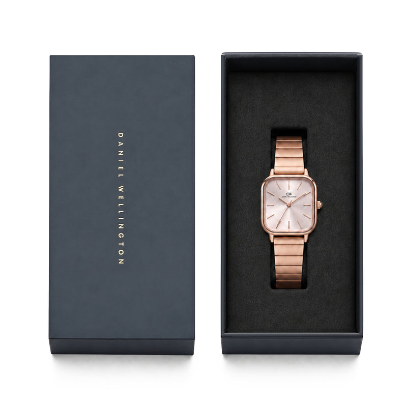 Daniel Wellington Square 25mm Gold-Tone Dial Analog Women Watch - DW0DL1201 Watch Daniel Wellington