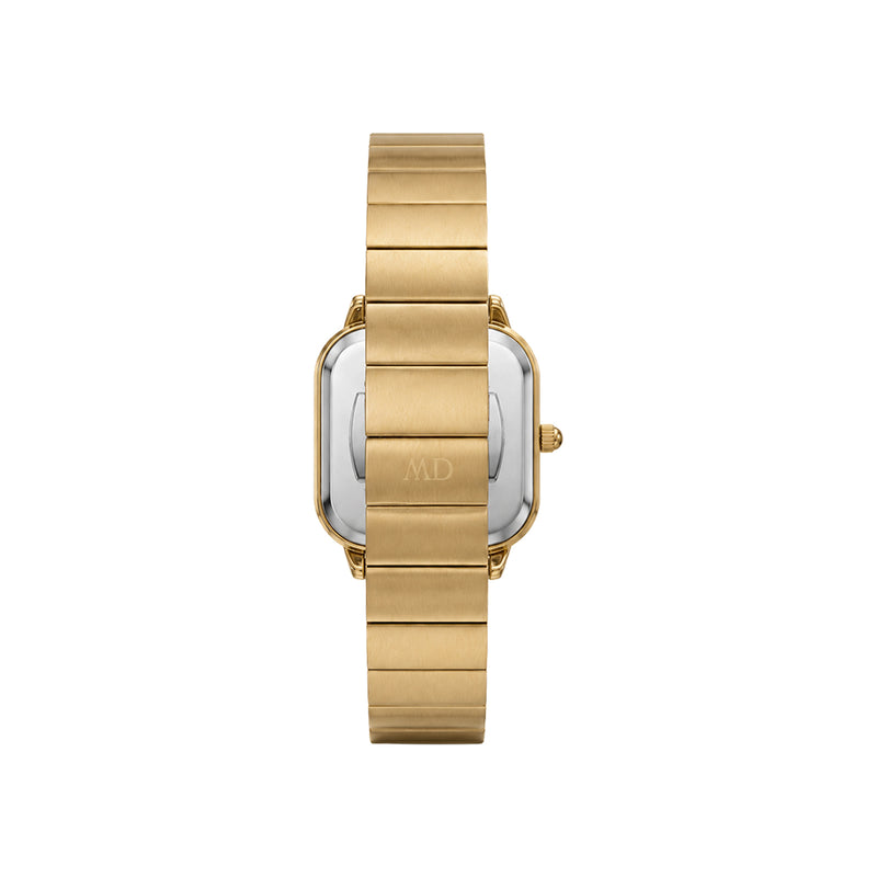 Daniel Wellington Square 25mm Gold-Tone Dial Analog Women Watch - DW0DL1201 Watch Daniel Wellington