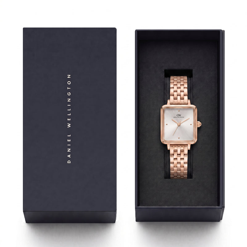 Daniel Wellington Square 23mm Silver Dial Analog Women Watch - DW0DL1601 Watch Daniel Wellington