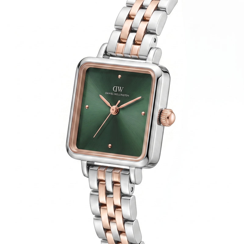 Daniel Wellington Square 23mm Green Dial Analog Women Watch - DW0DL1602 Watch Daniel Wellington