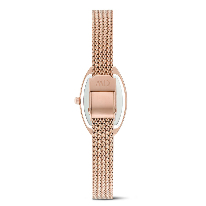Daniel Wellington Tonneau 20mm Rose Gold-Tone Dial Analog Women Watch - DW0DL2001 Watch Daniel Wellington