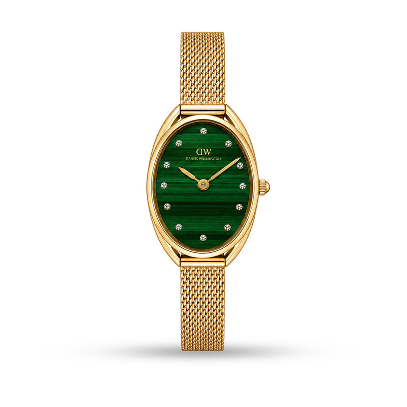 Daniel Wellington Tonneau 22mm Green Dial Analog Women Watch - DW0DL2202