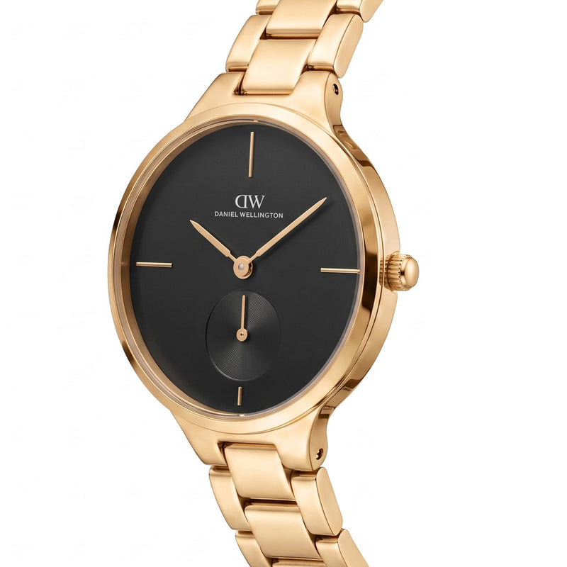 Daniel Wellington Round 32mm Black Dial Analog Women Watch - DW0DL2300 Watch Daniel Wellington