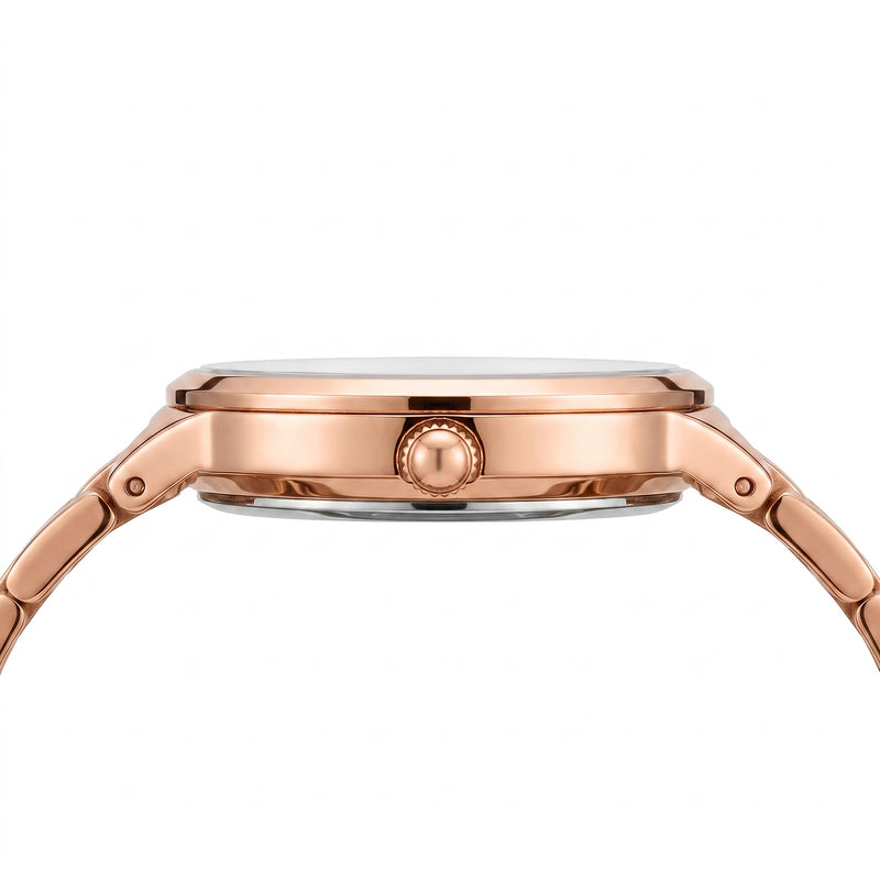 Daniel Wellington Round 32mm Rose Gold-Tone Dial Analog Women Watch - DW0DL2302 Watch Daniel Wellington