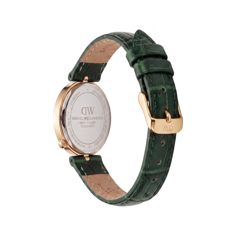 Daniel Wellington Round 23mm Green Dial Analog Women Watch - DW0DL2400 Watch Daniel Wellington