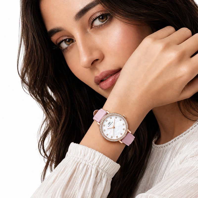 Daniel Wellington Round 30mm White Dial Analog Women Watch - DW0DL2501 Watch Daniel Wellington