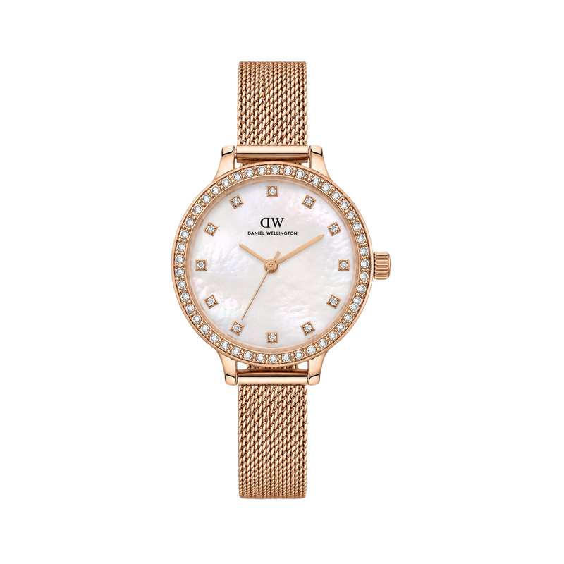 Daniel Wellington Round 30mm Pink Dial Analog Women Watch - DW0DL2502