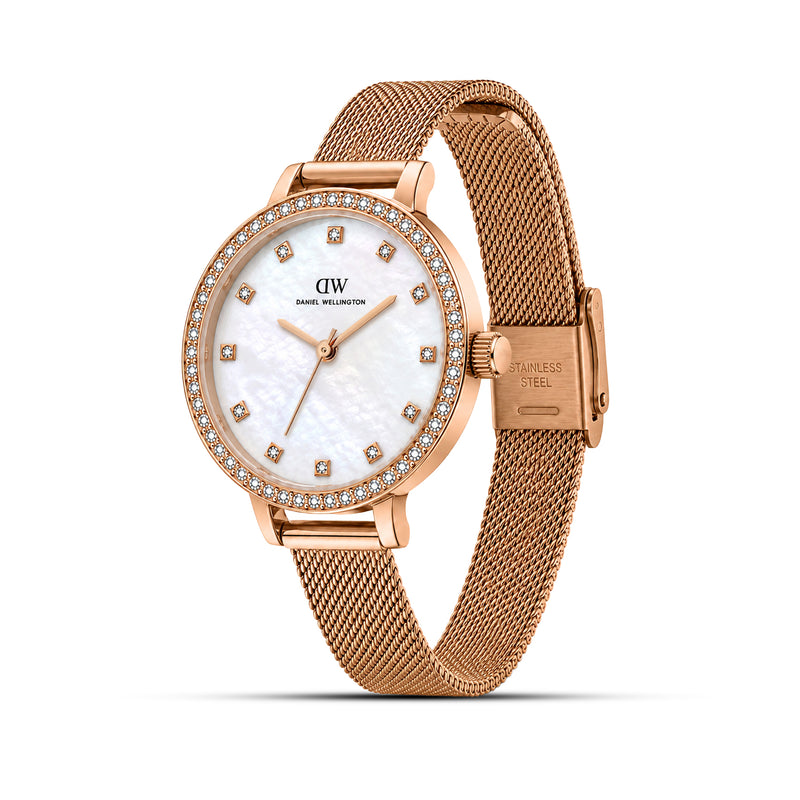 Daniel Wellington Round 30mm Pink Dial Analog Women Watch - DW0DL2502 Watch Daniel Wellington
