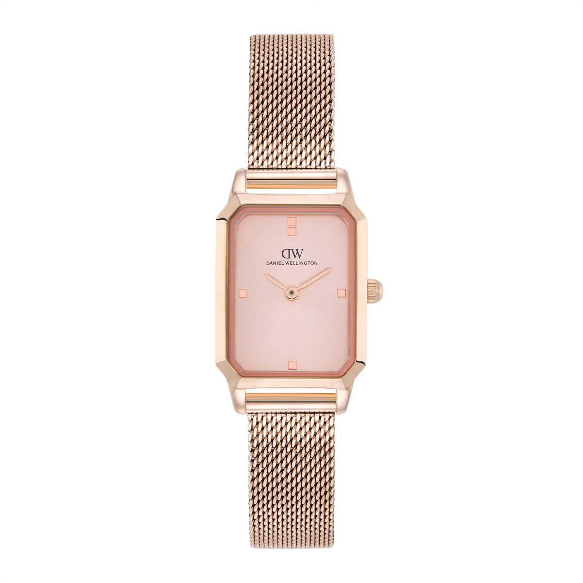 Daniel Wellington Octagonal 21mm Rose Gold-Tone Dial Analog Women Watch - DW0DL2601