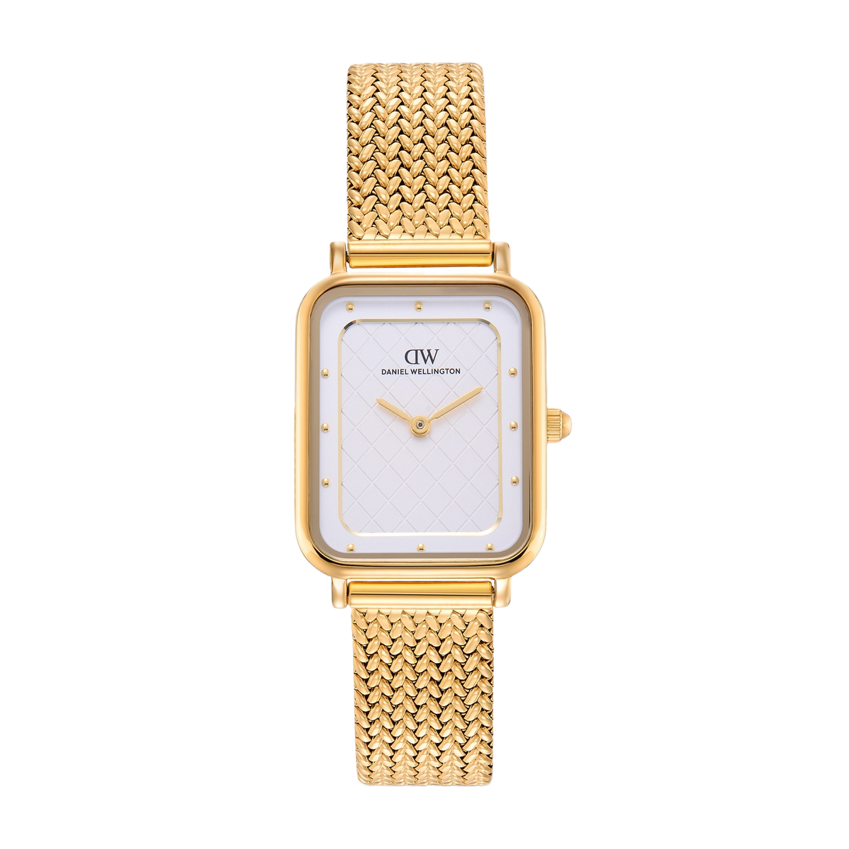 Daniel Wellington Square 24mm Silver Dial Analog Women Watch - DW0DL2900