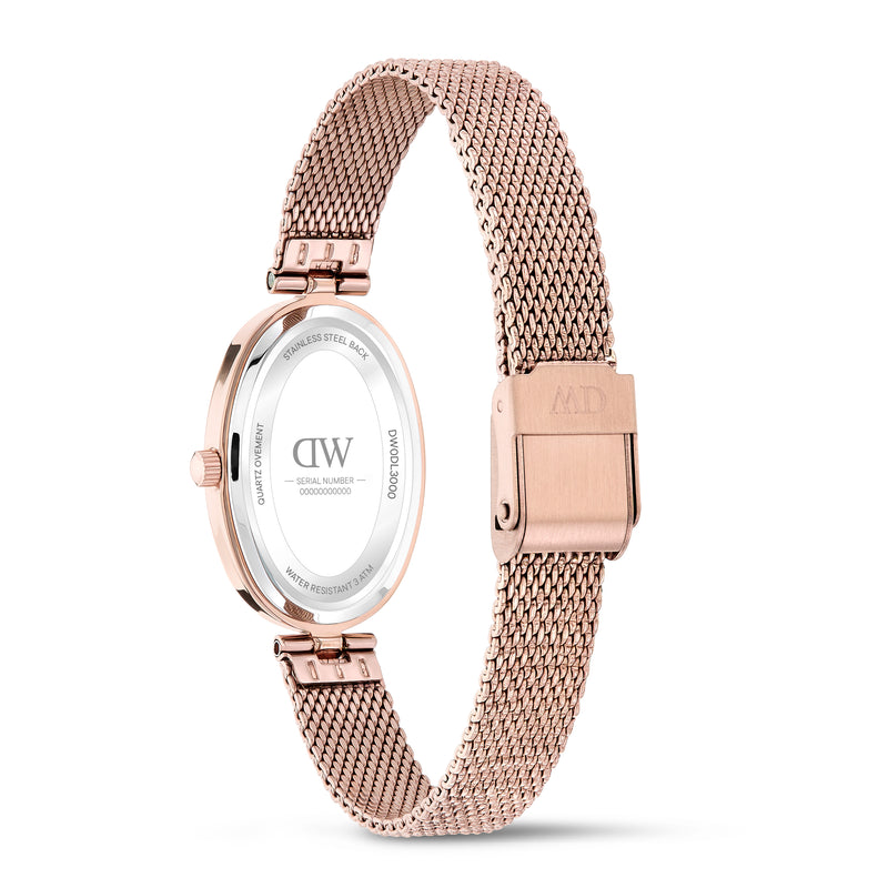 Daniel Wellington Oval 22mm Blue Dial Analog Women Watch - DW0DL3000 Watch Daniel Wellington