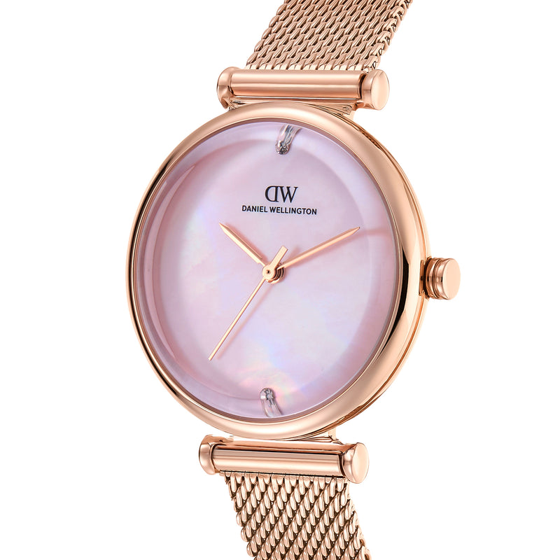 Daniel Wellington Round 32mm Pink Dial Analog Women Watch - DW0DL3301 Watch Daniel Wellington