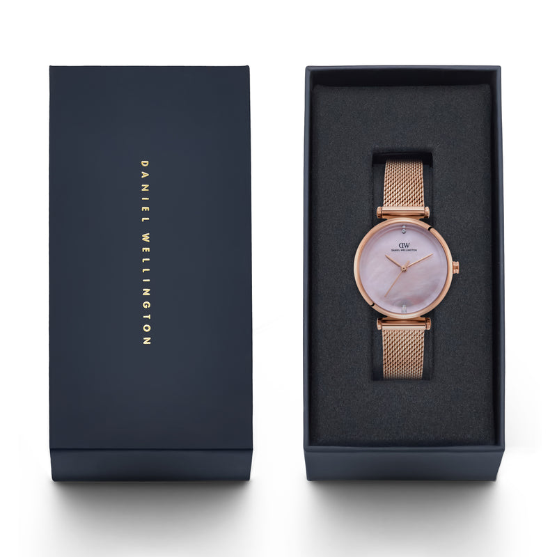 Daniel Wellington Round 32mm Pink Dial Analog Women Watch - DW0DL3301 Watch Daniel Wellington