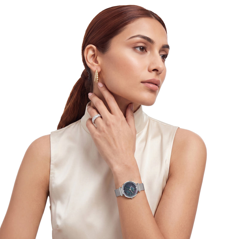 Daniel Wellington Round 32mm Black Dial Analog Women Watch - DW0DL3302 Watch Daniel Wellington
