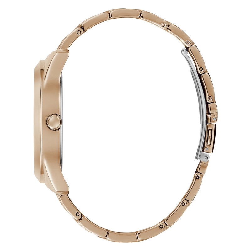 Guess Rose gold Round Dial Quartz Analog Women Watch Watch Guess