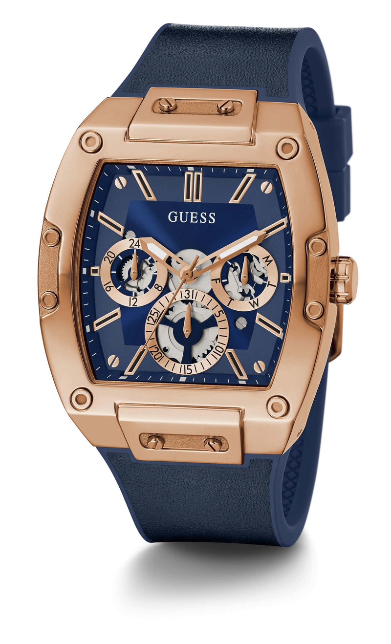 Guess Phoenix Rose gold Tonneau Dial Multi-function Men Watch Watch Guess