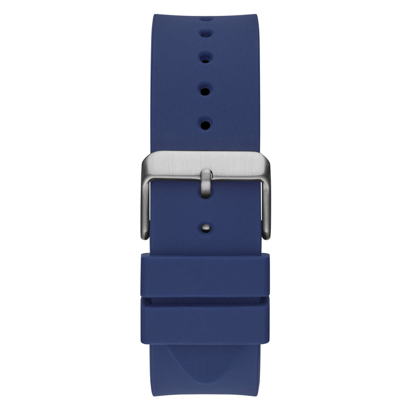 Guess Phoenix Blue Rectangle Dial Quartz Analog Men Watch Watch Guess