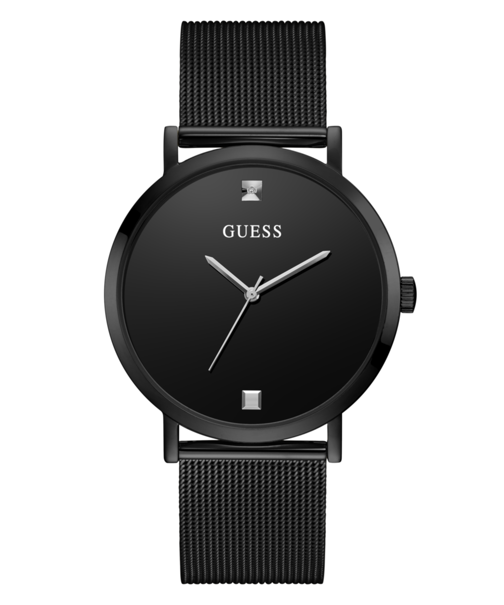Guess Supernova Black Round Dial Quartz Analog Men Watch