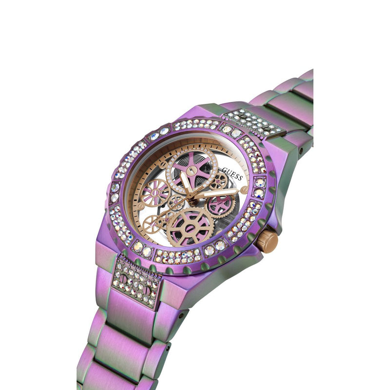 Guess Rose gold Round Dial Quartz Analog Women Watch Watch Guess