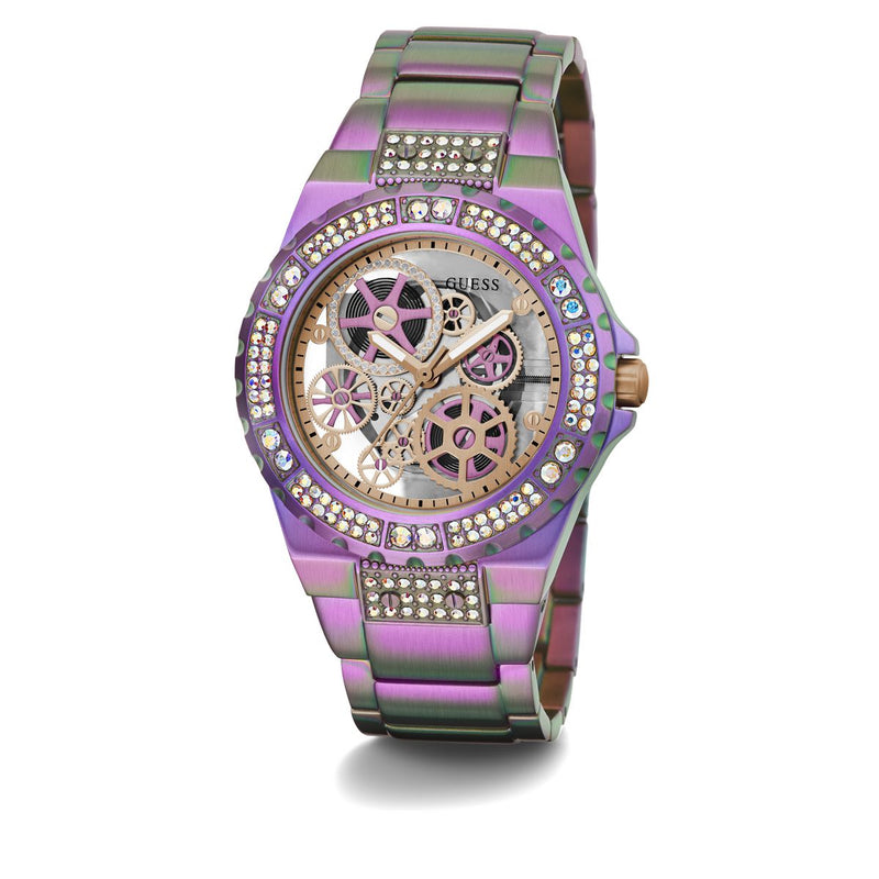 Guess Rose gold Round Dial Quartz Analog Women Watch Watch Guess