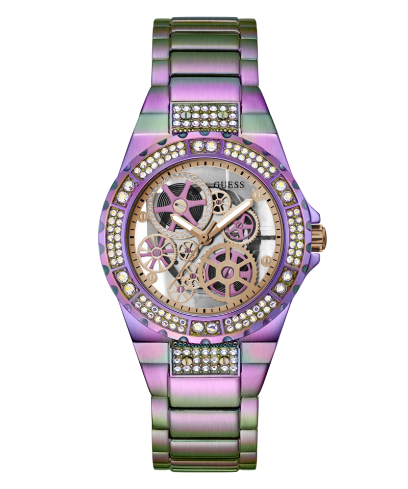 Guess Rose gold Round Dial Quartz Analog Women Watch Watch Guess