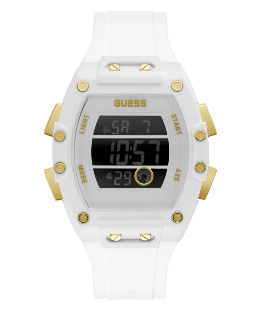 Guess Phoenix Black Tonneau Dial Quartz Digital Men Watch