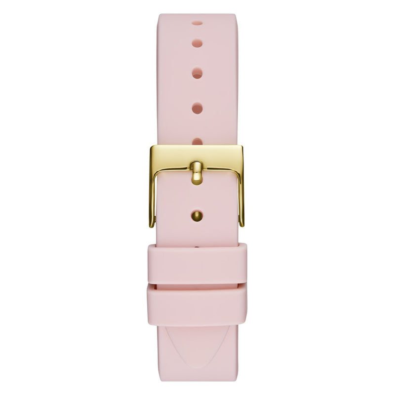 Guess Champagne Round Dial Quartz Analog Women Watch Watch Guess