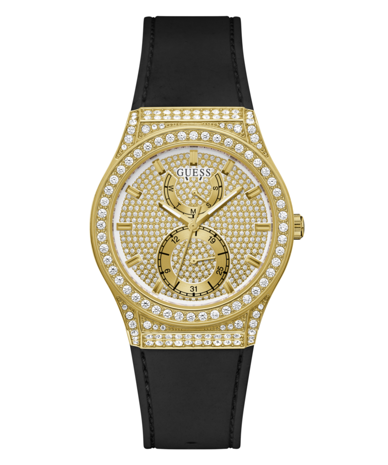 Guess Princess Gold Round Dial Multi-function Women Watch Watch Guess