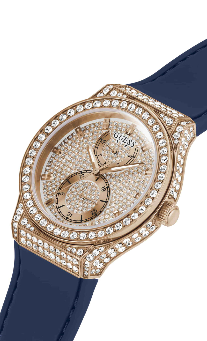 Guess Princess Rose gold Round Dial Multi-function Women Watch Watch Guess