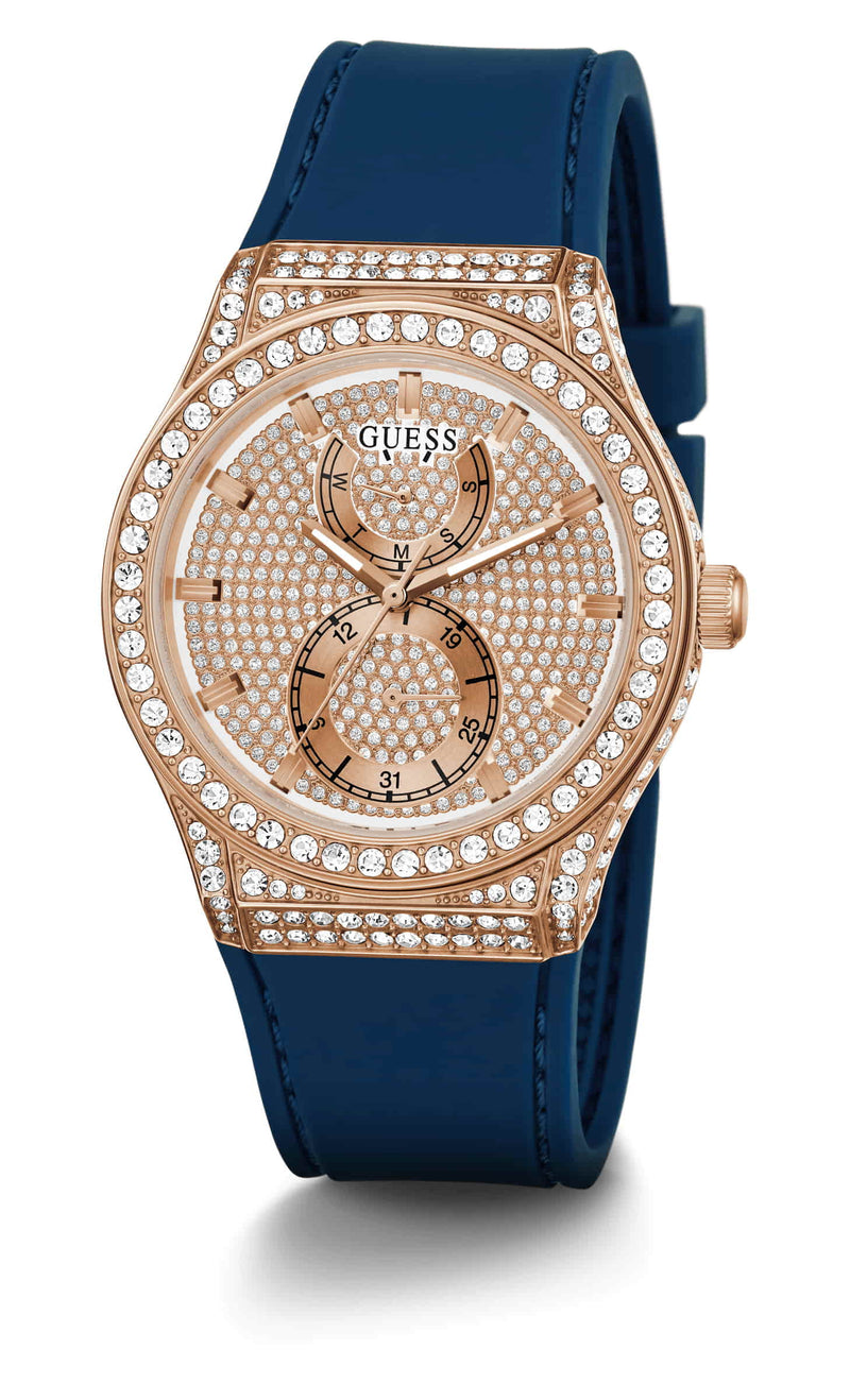 Guess Princess Rose gold Round Dial Multi-function Women Watch Watch Guess