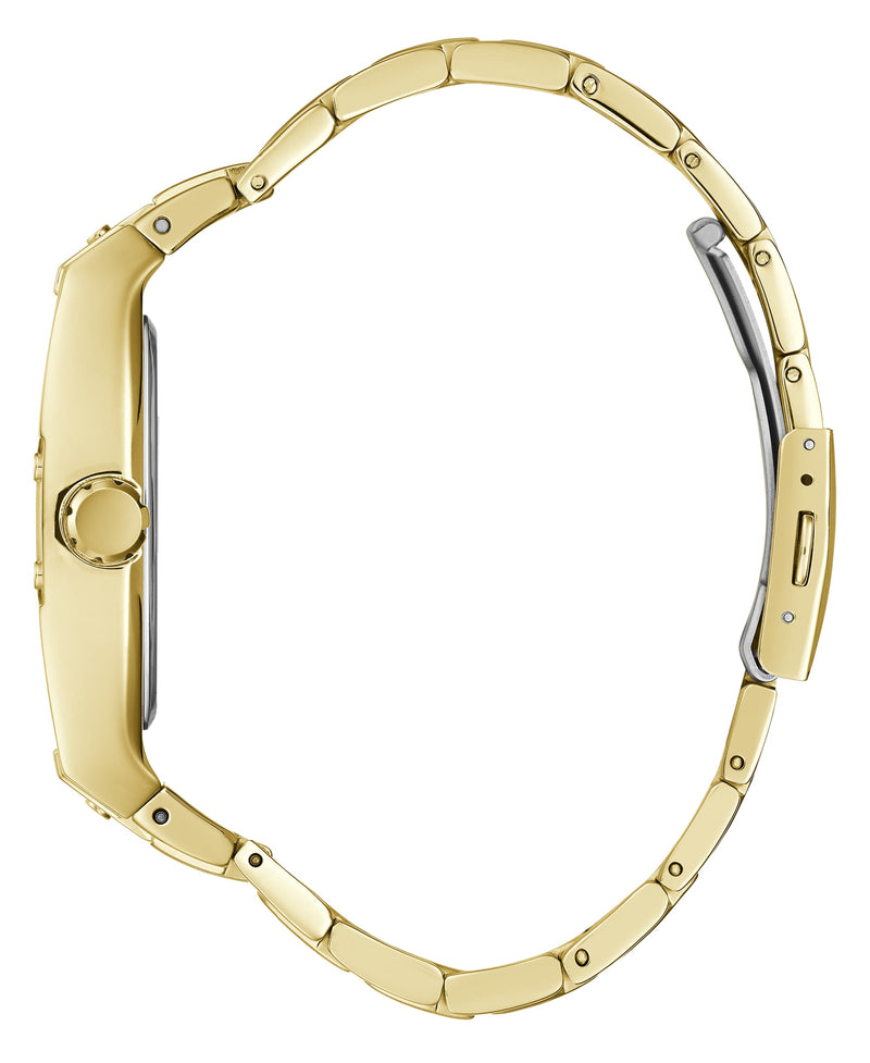 Guess Phoenix Gold Square Dial Multi-function Men Watch Watch Guess