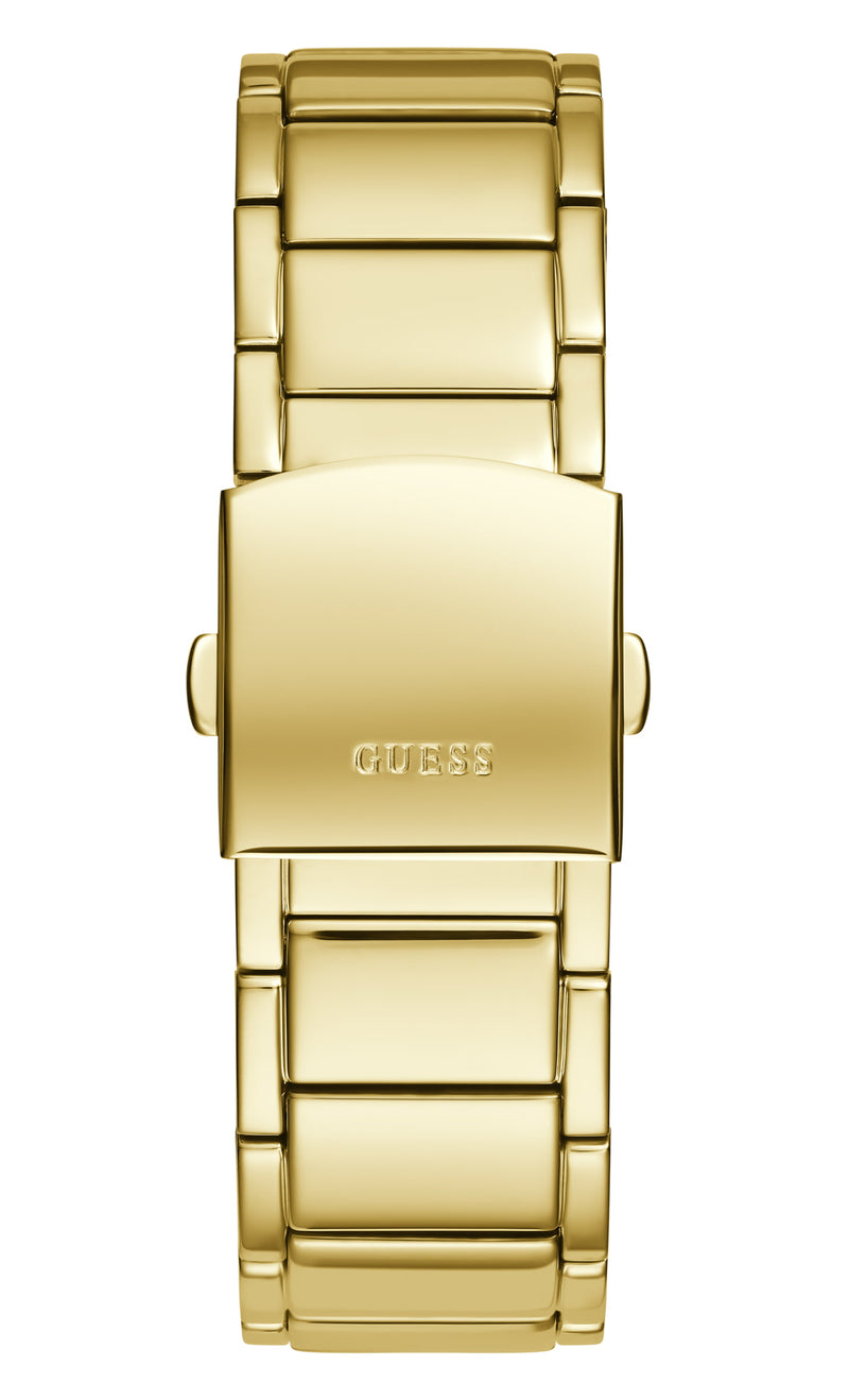Guess Phoenix Gold Square Dial Multi-function Men Watch Watch Guess