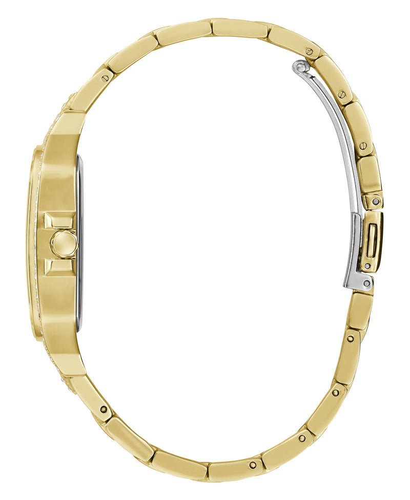 Guess Deco Gold Square Dial Multi-function Women Watch Watch Guess