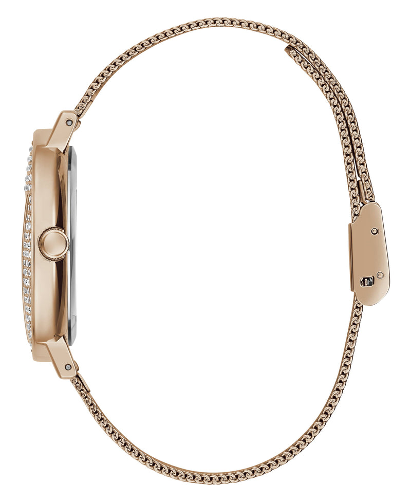 Guess Iconic Rose gold Round Dial Analog Women Watch Watch Guess