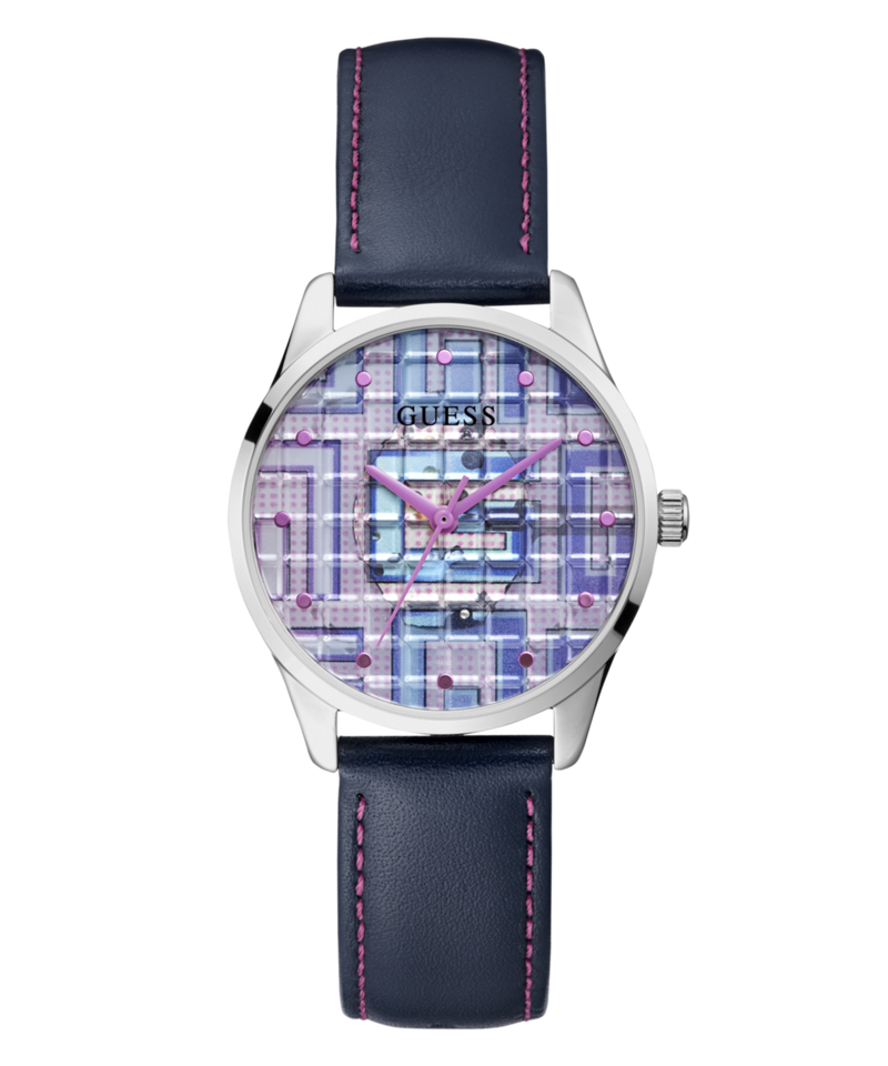 Guess Leather Multicolor Round Dial Quartz Analog Women Watch Watch Guess