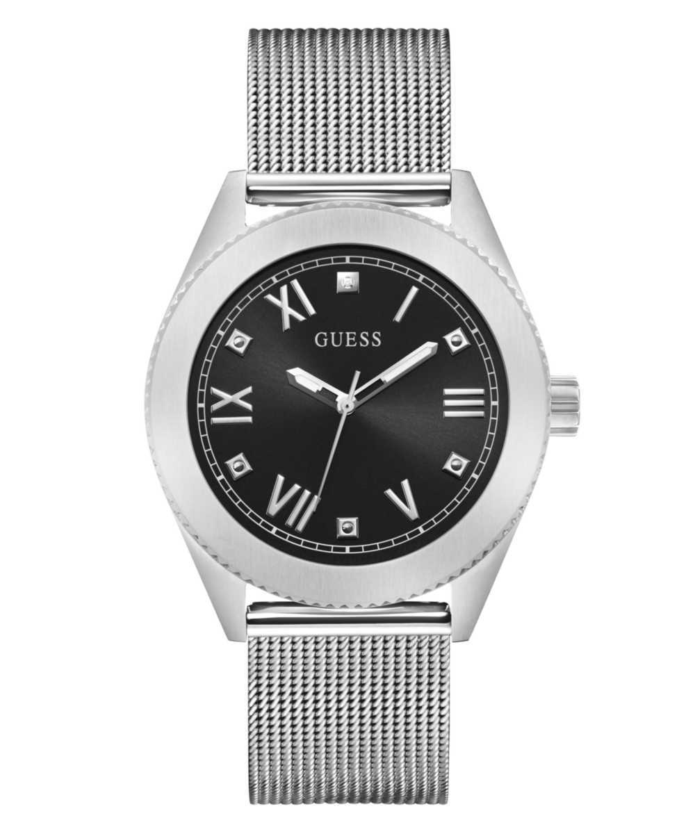 Guess Noble Black Round Dial Quartz Analog Men Watch