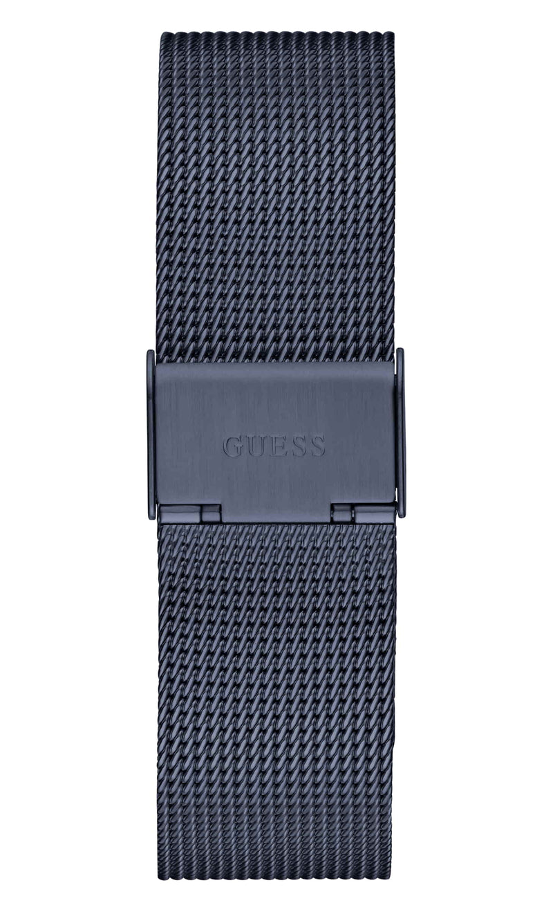 Guess Noble Navy Round Dial Analog Men Watch Watch Guess