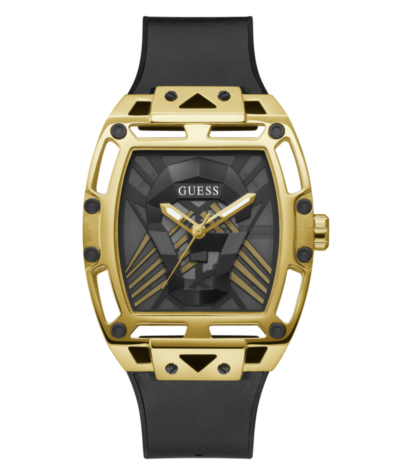 Guess Legend Champagne Round Dial Analog Men Watch Watch Guess
