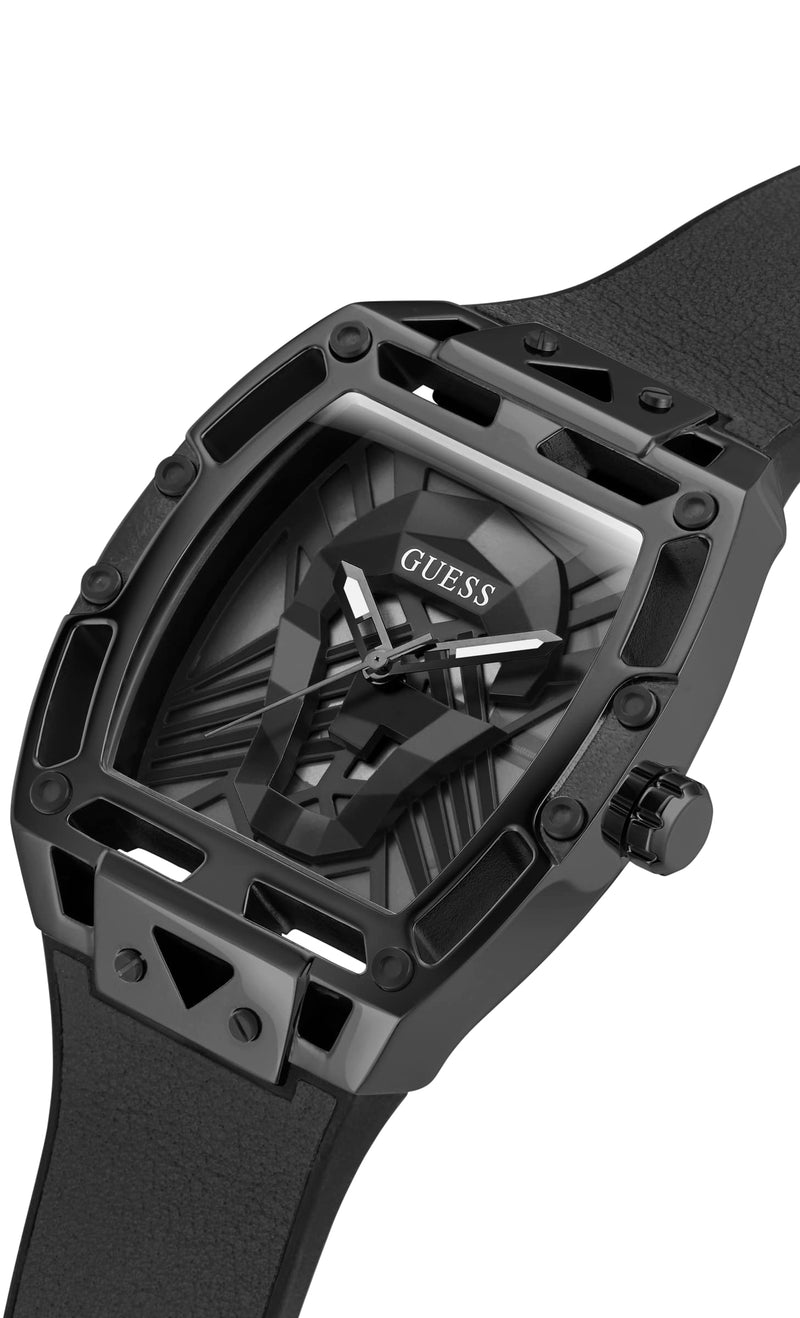Guess Legend Black Dial Quartz Analog Men Watch Watch Guess