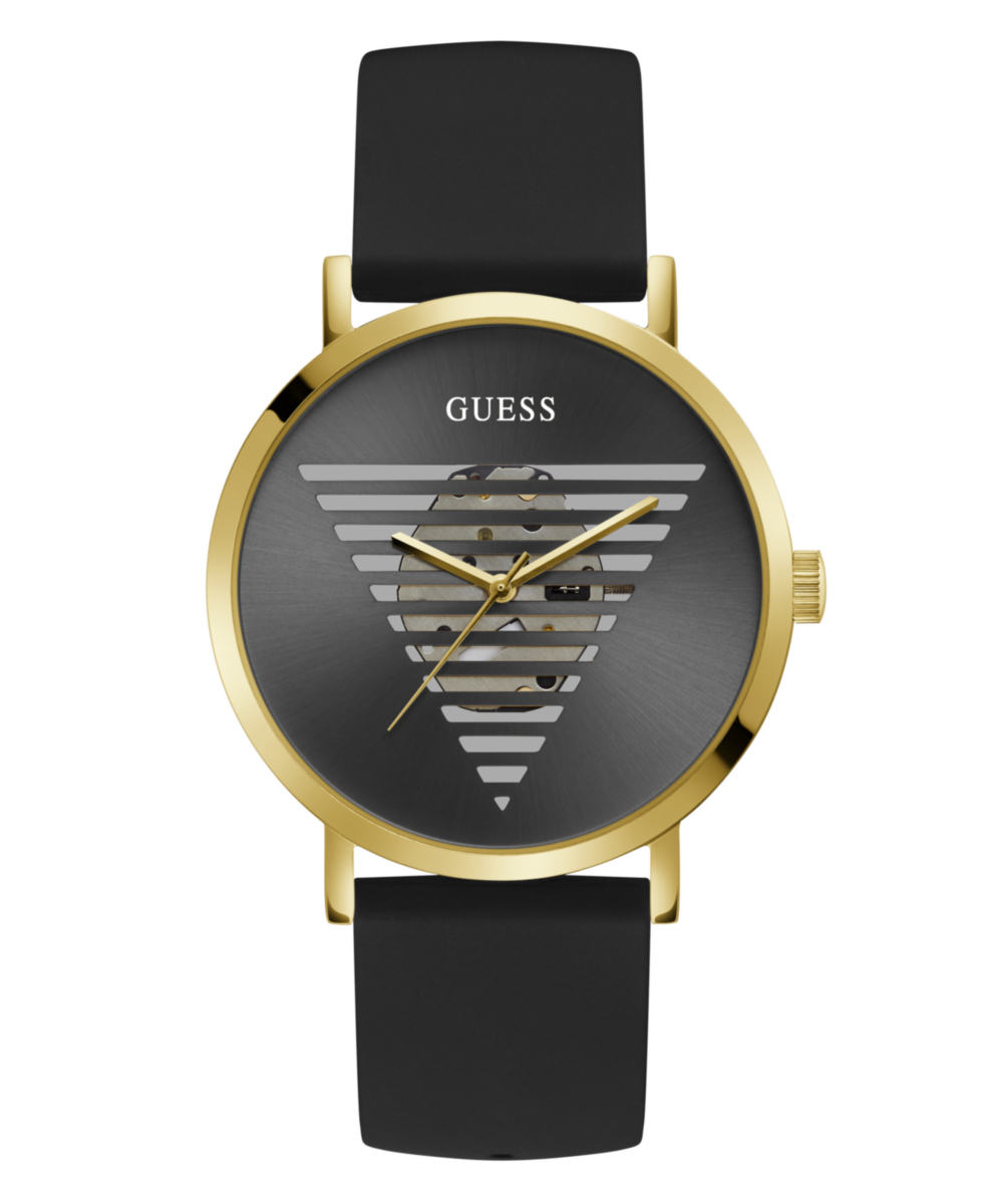 Guess Idol Gold Round Dial Analog Men Watch