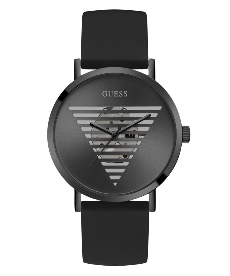 Guess Idol Black Round Dial Analog Men Watch Watch Guess