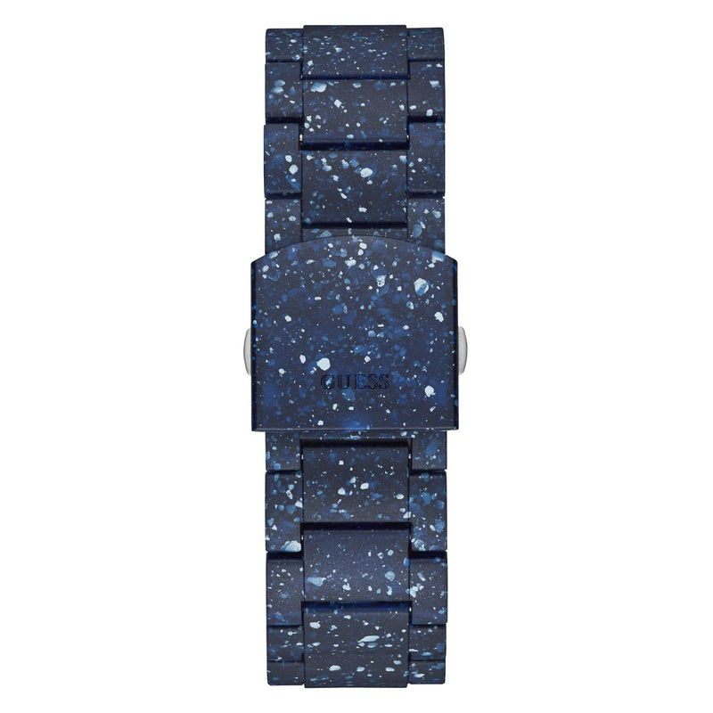 Guess Navy Round Dial Quartz Analog Unisex Watch Watch Guess